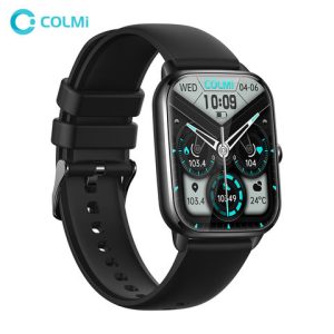 Colmi C61 Bluetooth Smart Watch- Black